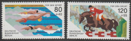 Berlin: 1986, Mi. Nr. 751-52, Sporthilfe.   **/MNH - Ungebraucht