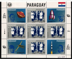 Paraguay Kleinbogen 3605 Postfrisch Raumfahrt #GW955 - Sonstige & Ohne Zuordnung