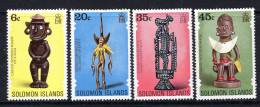 Solomon Islands 1977 Artefacts - 2nd Issue - Set MNH (SG 337-340) - Salomonseilanden (...-1978)