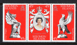 Solomon Islands 1978 25th Anniversary Of Coronation Of QEII Set MNH (SG 357-359) - Salomonseilanden (...-1978)