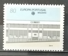 1990 - Portugal - MNH - Europa CEPT - Postal Buildings - Madeira - 1 Stamp + Souvenir Sheet Of 4 Stamps - Blocks & Kleinbögen