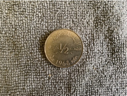 Tunesien 1968 0,5 Dinar Nickel - Tunesië