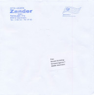 BRD / Bund Viernheim Dialogpost FRW 2024 Handstempel Blau Zander Opti + Hörgeräte - Storia Postale