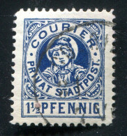 COURIER STADTPOST MUENCHEN - "1 1/2 Pfennig" Gestempelt (L2365) - Postes Privées & Locales