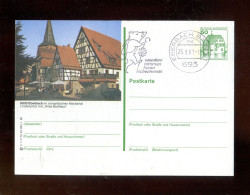 BUNDESREPUBLIK DEUTSCHLAND - 1980, Bildpostkarte Mit Bild Und Stempel "EBERBACH" (L2367) - Bildpostkarten - Gebraucht