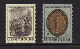 Luxembourg - 1986 - 1108/1109 - 800e Anniversaire De La Naissance D'Ernestinde Comtesse De Luxembourg - Neufs** MNH - Nuovi