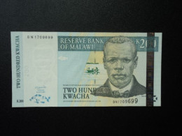 MALAWI * : 200 KWACHA    1.6.2004     P 55a       NEUF - Malawi