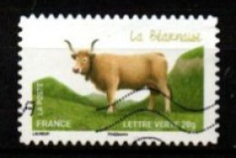 FRANCE - 2014 . Y&T N° 955 Oblitéré .  VACHE   /   La Béarnaise - Used Stamps