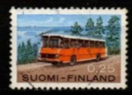 FINLANDE      -    AUTOBUS   /   CAR -    Oblitéré - Bus