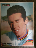 Daniel MORELON   Poster 24x32 ( Supplément Du CYCLISME MAGAZINE ) - Ciclismo