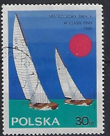 Poland 1965  Weltmeisterschaften In "Finn-Dingy (o) Mi.1587 - Oblitérés