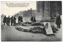 LA TOMBE DU SOLDAT INCONNU ET LA FLAMME PERPETUELLE DU SOUVENIR / UNKNOWN WARRIOR TOMB.- PARIS.- ( FRANCIA ) - Autres Monuments, édifices