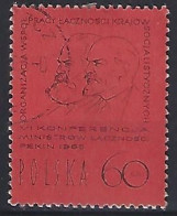 Poland 1965  Konferenz Der Postminster (o) Mi.1596 - Oblitérés