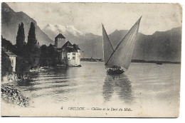 CHILLON ET LA DENT DU MIDI.- CHILLON / VEYTAUX.- ( SUIZA ) - Veytaux