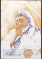 Congo Ex Zaire 1998, Mother Teresa, IMPERFORATED - Madre Teresa