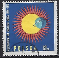 Poland 1965  Internationale Jahre Der Ruhigen Sonne (o) Mi.1606 - Oblitérés