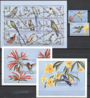 Congo Ex Zaire 2000, HummingBirds, 2val +9val In BF +2BF - Hummingbirds