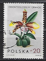 Poland 1965  Orchideen (o) Mi.1612 - Oblitérés