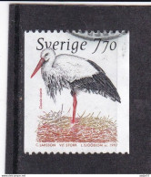 Sverige - Sweden - SUEDE - 1997 Used - Ooievaars