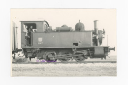 Photo Locomotive CFS-NE 3062 Ligne Guë Menaucourt Meuse 55 Est France Train Chemin Fer Motrice Vapeur Local Ancerville - Trains