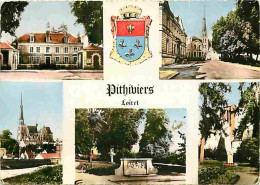 45 - Pithiviers - Multivues - Blasons - CPM - Voir Scans Recto-Verso - Pithiviers