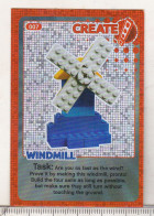 Lego 2017 Sainsbury Lego Trading Cards - 007 Windmill - Andere & Zonder Classificatie