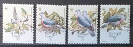 1991 - Portugal - MNH - Protection Of Nature - World Wildlife Fund (WWF) - Birds - Madeira - 4 Stamps - Unused Stamps