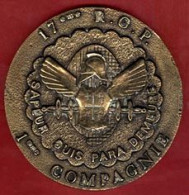 ** MEDAILLE  17ème  R. G. P.  -  1ere  COMPAGNIE  SAPEUR - PARA ** - Francia