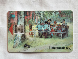 SWEDEN-(SE-TEL-100-0011)-Breakfast-Fruko-(43)(Telefonkort 100)(tirage-200.000)(C32141075)-used Card+1card Prepiad Free - Sweden