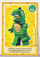 Lego 2017 Sainsbury Lego Trading Cards - 040 Lizard Man - Andere & Zonder Classificatie