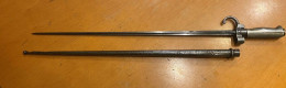 Baïonnette Pour Fusil Lebel Type 1. France. M1886 (267) - Knives/Swords