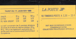 Carnet De 10 Timbres Marianne De Briat  2,30 F  ( Erreur De Date 20.12.99 Au Lieu 20.12.90)** - Modernes : 1959-...