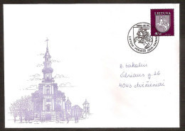 Lithuania 1996●Definitive Horseman●Mi 609●Cover FDC - Lithuania