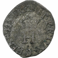 France, Henri III, Liard à La Croix Fleurdelisée, 1578, Lyon, Billon, TB+ - 1574-1589 Henri III