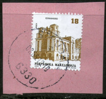 Macedonia,,2009 Cut Squer,Mi#528,City Kumanovocancel As Scan - Noord-Macedonië