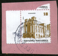 Macedonia,,2009 Cut Squer,Mi#528,City Kumanovocancel As Scan - Noord-Macedonië