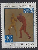 Poland 1965  Olympische Medaillen Fur Polen, Tokio (o) Mi.1624 - Oblitérés