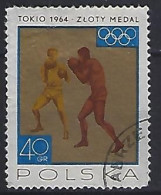 Poland 1965  Olympische Medaillen Fur Polen, Tokio (o) Mi.1624 - Oblitérés