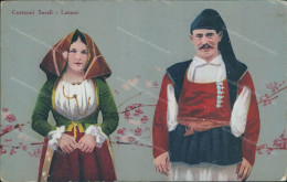 Ct348 Cartolina Costumi Sardi Lanusei Sardegna - Nuoro