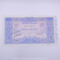 1000 Francs Bleu Et Rose 29.7.1925, C.1990/228, TTB - 1 000 F 1889-1926 ''Bleu Et Rose''