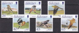 Alderney 2004 - Mi.Nr. 236 - 241 - Postfrisch MNH - Tiere Animals Vögel Birds - Songbirds & Tree Dwellers