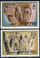 326 Espagne Sculptures Christmas Noel St Peter Elder Huesca MNH ** Neuf SC (ESP-144) - Abbazie E Monasteri