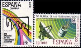 326 Espagne Radar Telecommunications MNH ** Neuf SC (ESP-137) - Telekom