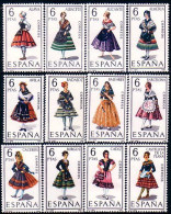 326 Espagne Costumes 1967 MNH ** Neuf SC (ESP-33) - Costumi