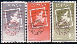 326 Espagne 1961 Stamp Day Journée Du Timbre MH * Neuf Ch (ESP-12) - Journée Du Timbre