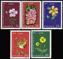 324 Ethiopie Fleurs Flowers Blumen Orchidee Orchid MNH ** Neuf SC (ETH-51) - Orchidées