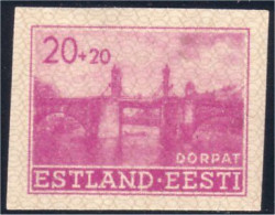 322 Eesti Estonie 20k + 20k No Gum (EST-50) - Estonia