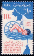 316 Egypte Suez Canal Swimming Natation MH * Neuf CH (EGY-71) - Unused Stamps
