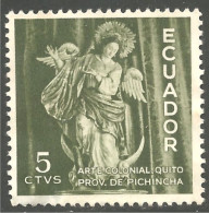 314 Equateur 1959 5c Art Colonial Quito (ECU-122) - Ecuador