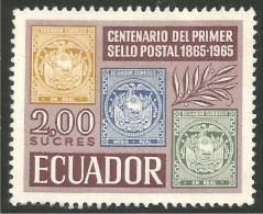 314 Equateur Centennaire Timbre Stamp Centenary No Gum (ECU-99) - Ecuador